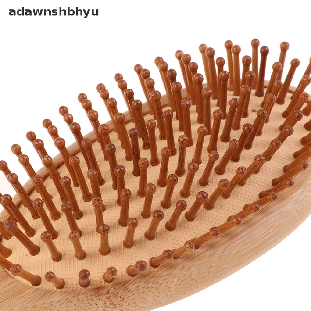 1 Lược Chải Tóc Massage Da Đầu Chống Tĩnh Điện Bằng Tre