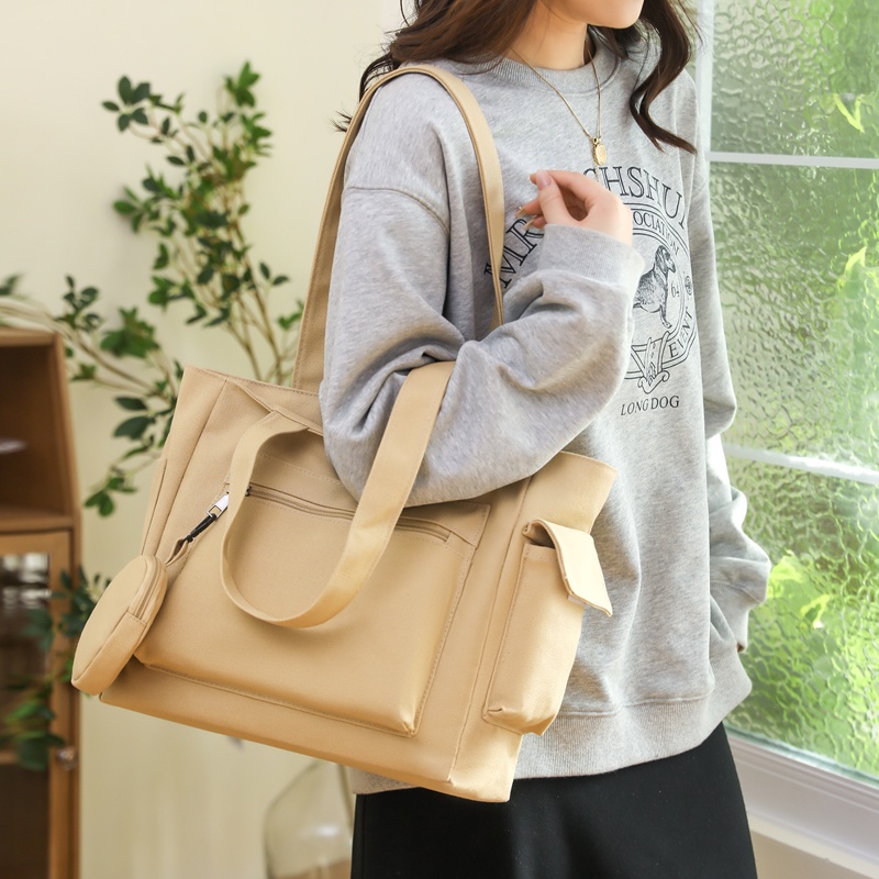 Túi tote Bằng Vải nylon Sức Chứa Lớn Thời Trang Dễ Phối Đồ Cho Nữ