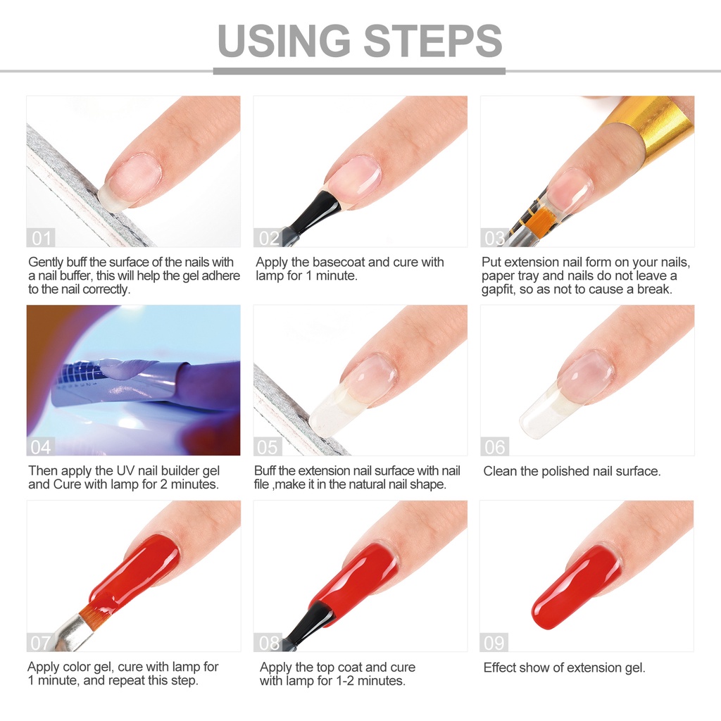 Sơn Móng Tay Gel UV SHELLOLOH 5ml Nhiều Màu Sắc Thời Trang
