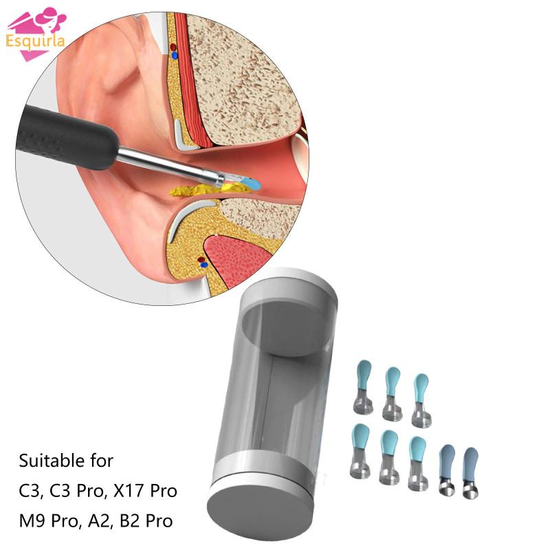 Cây lấy ráy tai thông minh Esquirla R1 thay thế trong suốt cho người lớn