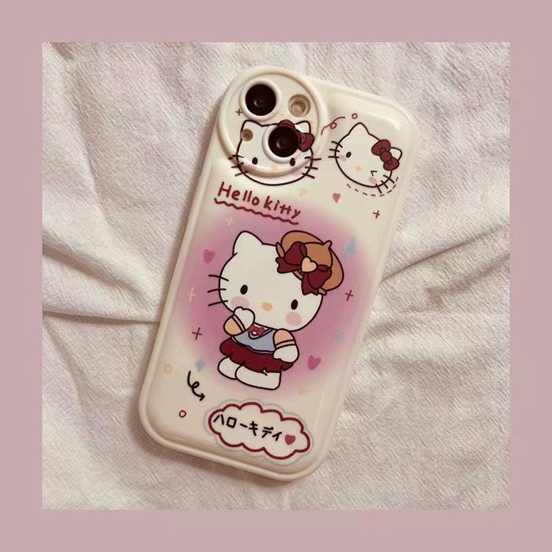 ✅Ốp Điện Thoại Mềm Chống Sốc In Hình Kuromi Dễ Thương Cho iPhone 14 / 13 Xr xsmax 7p / se