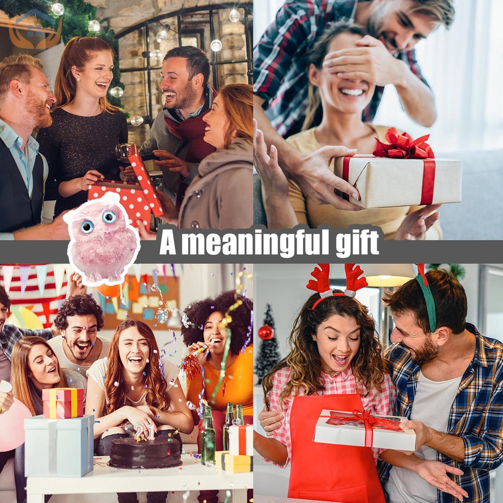 Tượng Cú Mèo Reiki Bằng Pha Lê Tự Nhiên Sáng Tạo Tkc5754