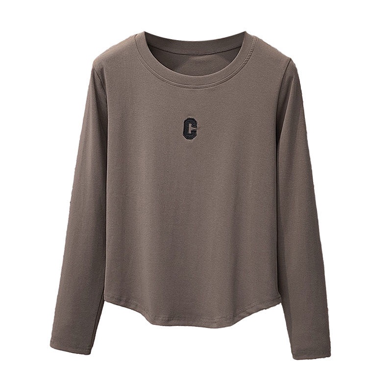 Áo Thun Nữ Dài Tay Oversized In Hình