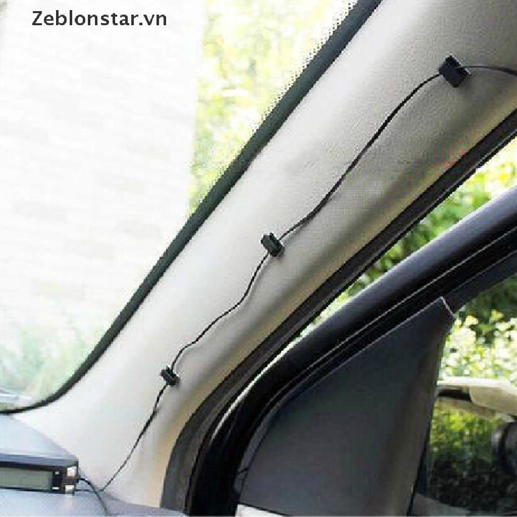 Bộ 10 Kẹp Giữ Dây Cáp Gọn Gàng Trên Xe Hơi Tiện Dụng