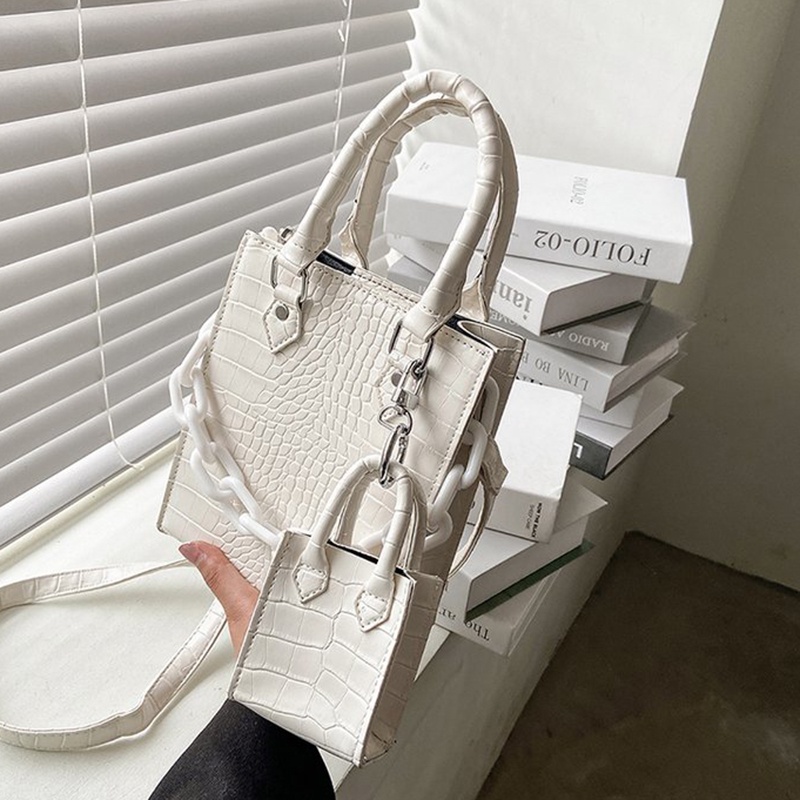 Túi Đeo Chéo Nhỏ Họa Tiết Vân Đá Thời Trang Cho Nữ