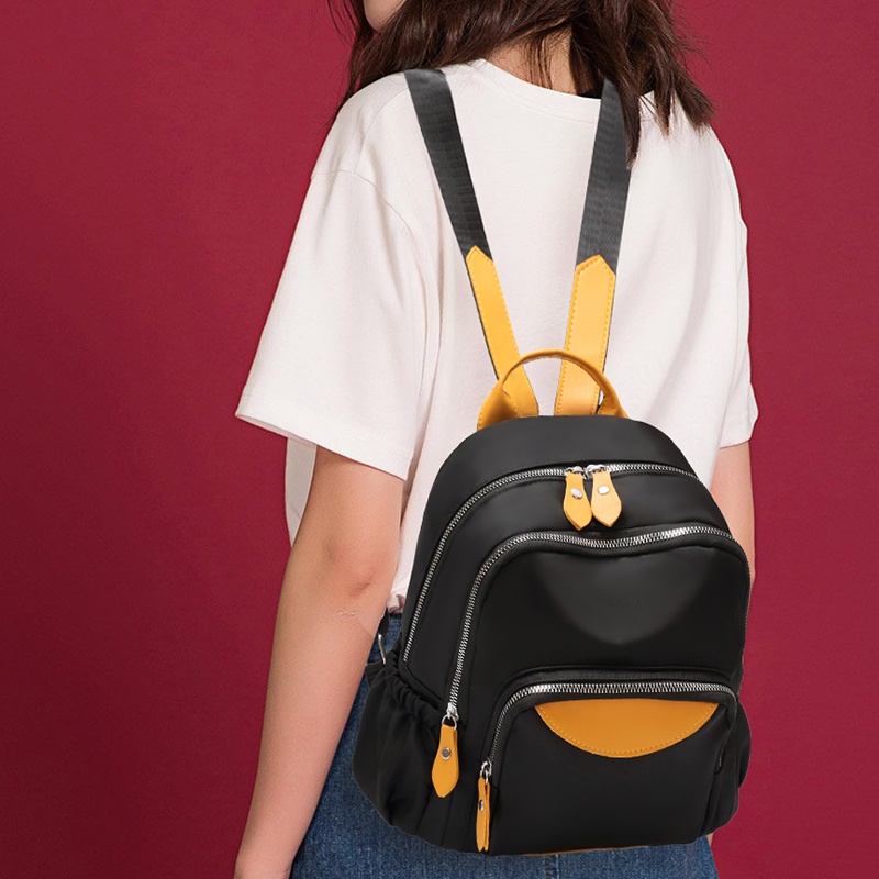 Ielgy Ba Lô Nhỏ Nhẹ Và Đơn Giản Phong Cách Nhật Bản Cho Nữ