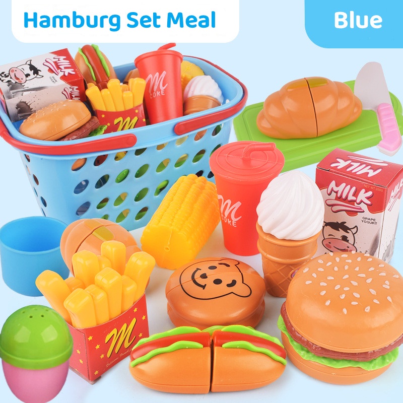 Bộ Đồ Chơi Mô Phỏng Thức Ăn Nhanh Cho Bé