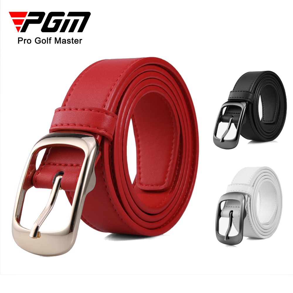 Thắt Lưng Thể Thao PGM Bằng Sợi Microfiber Khóa Vuông Đa Năng Phong Cách Hàn Quốc Cho Nữ