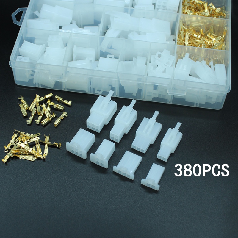Set 380 Đầu Nối Dây Điện Chất Lượng Cao 2P / 3P / 4P / 6P