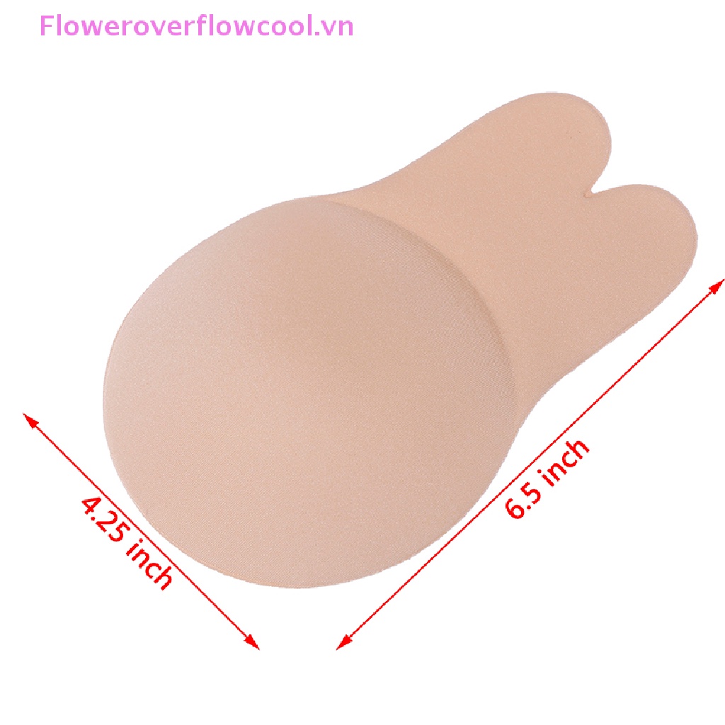 1 Cặp Miếng Dán Nâng Ngực Bằng Silicone Vô Hình Cho Nữ