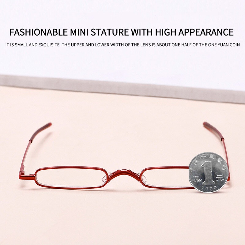 Mắt Kính Đọc Sách Gọng Kim Loại Siêu Nhẹ HD PTQ Dành Cho Nam Nữ