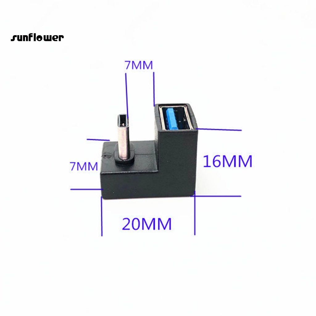 Đầu Chuyển Đổi Usb 3.0 Sang Type-C Mini Tiện Dụng Cho Điện Thoại