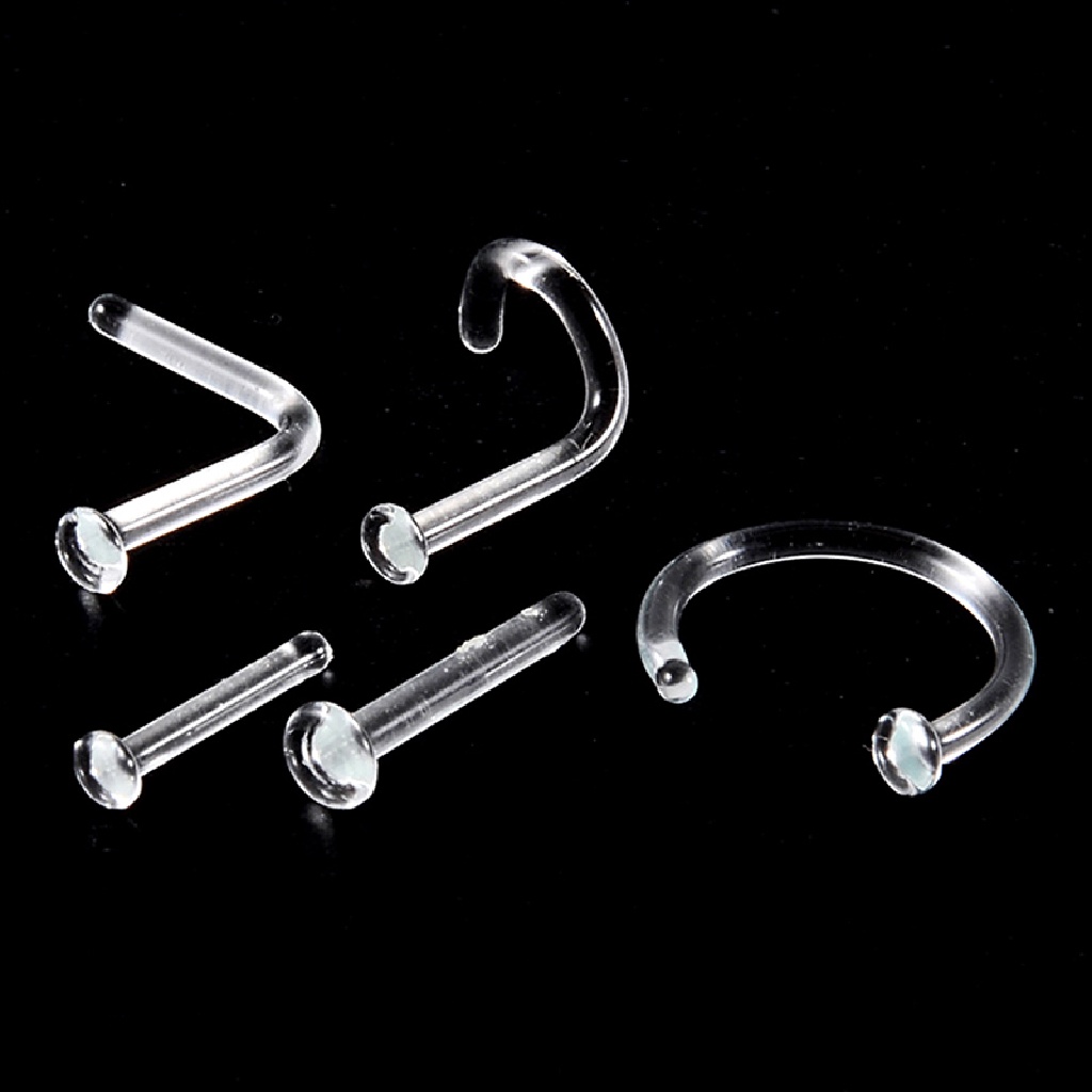 Set 2 Khuyên Xỏ Mũi / Tai / Cơ Thể Độc Đáo Cá Tính