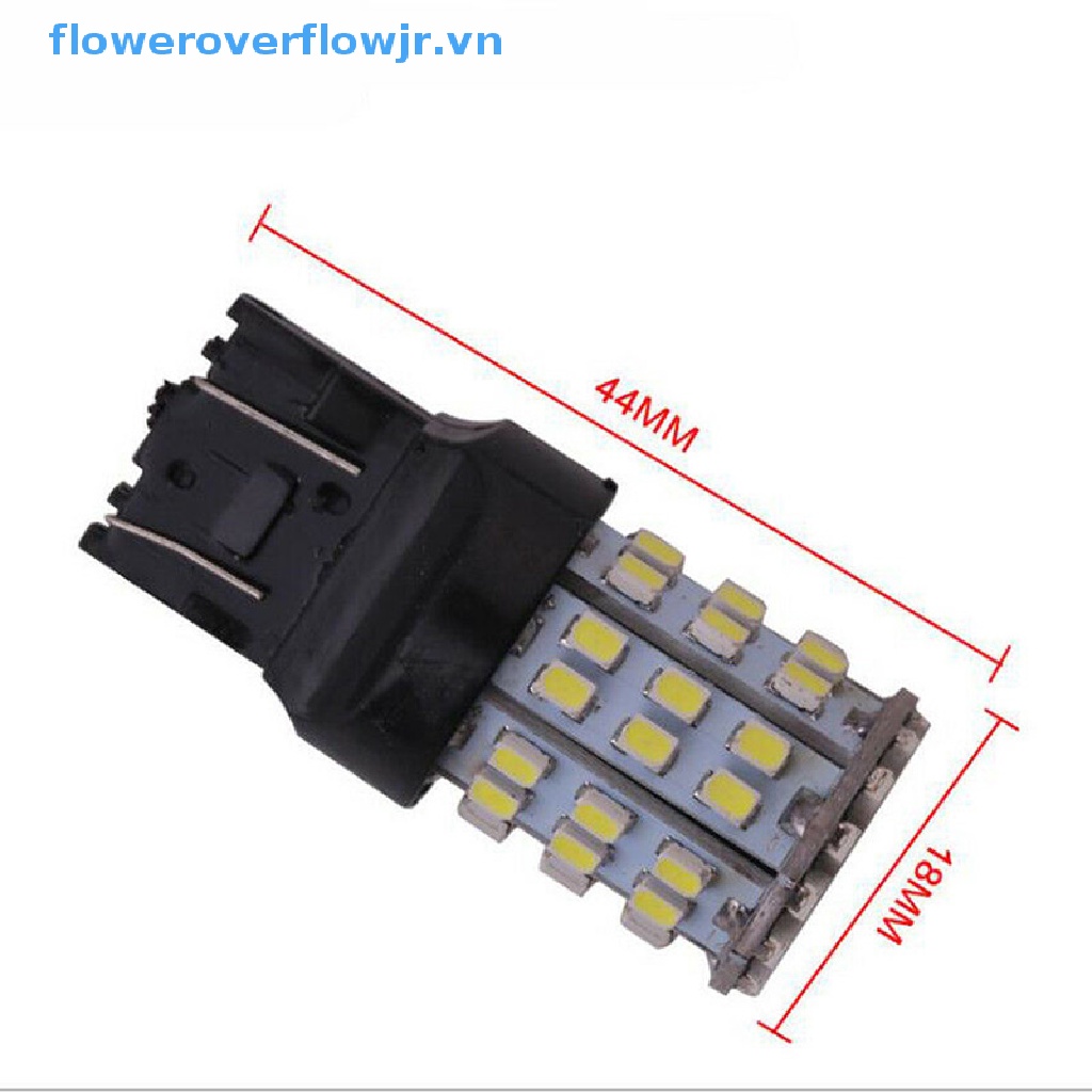 2 Đèn LED Tín Hiệu Xi Nhan T20 7443 1206 6000K 64SMD Cho Xe Hơi
