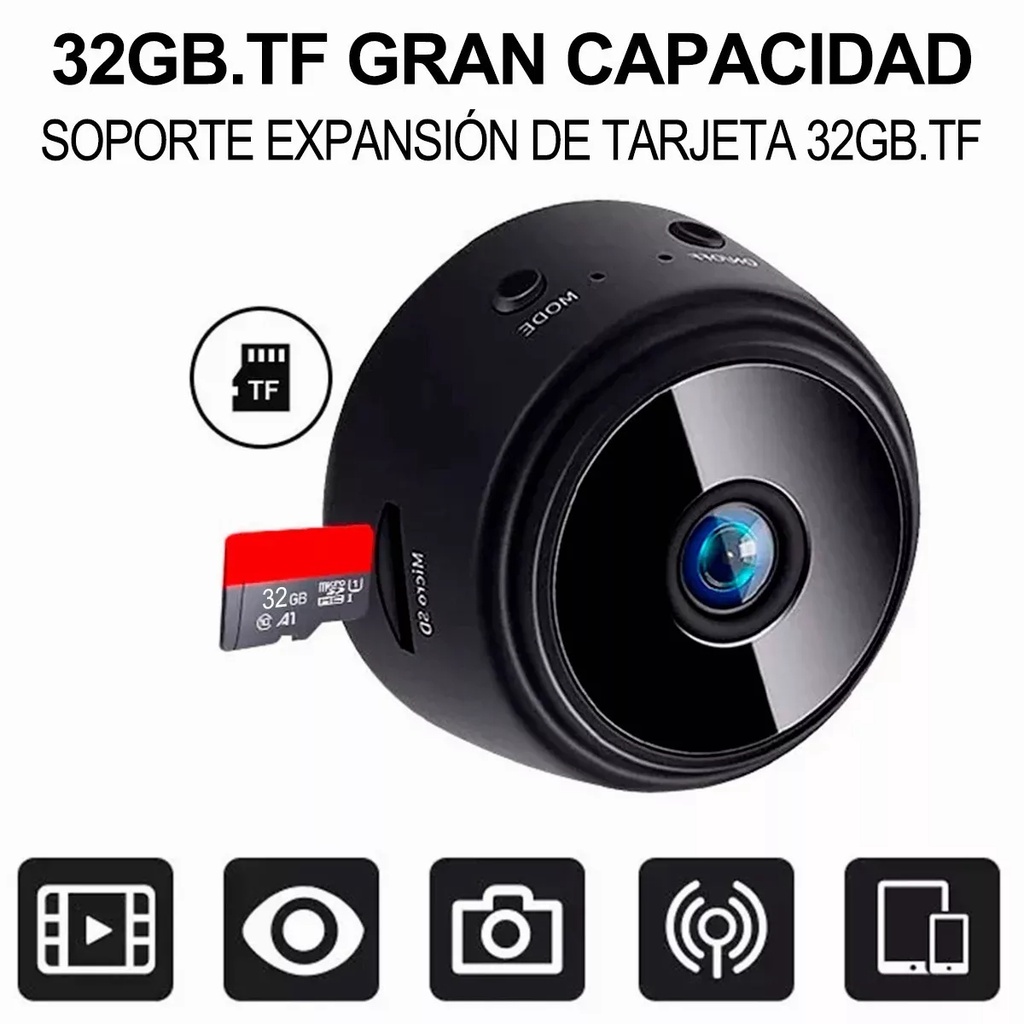 Camera An Ninh mini Kết Nối wifi Không Dây hd