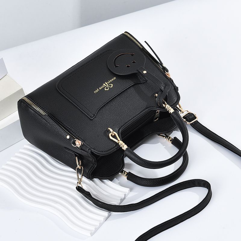 Túi Xách Đeo Vai Sức Chứa Lớn Màu Trơn Thời Trang Dễ Phối Đồ Cho Nữ