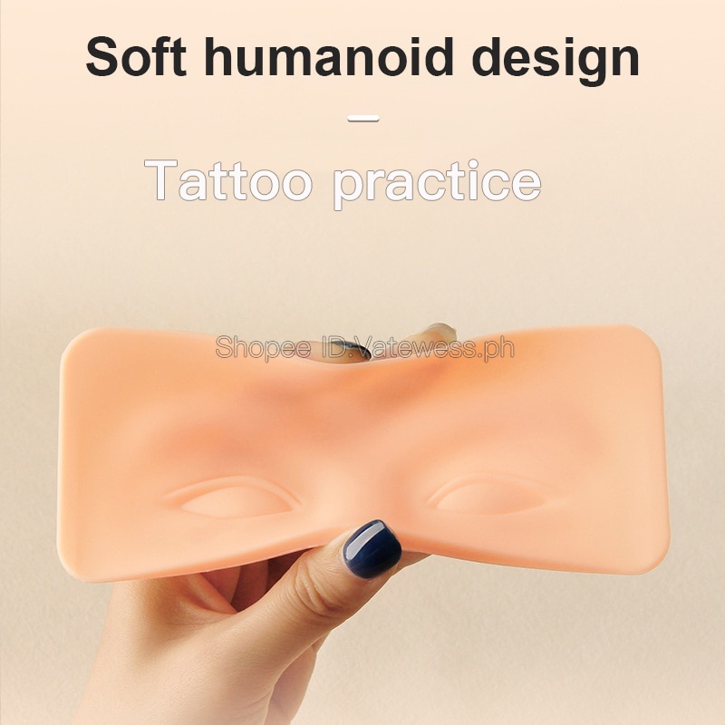 1 Miếng Silicone 5D Luyện Tập Trang Điểm Lông Mày Tái Sử Dụng Tiện Lợi