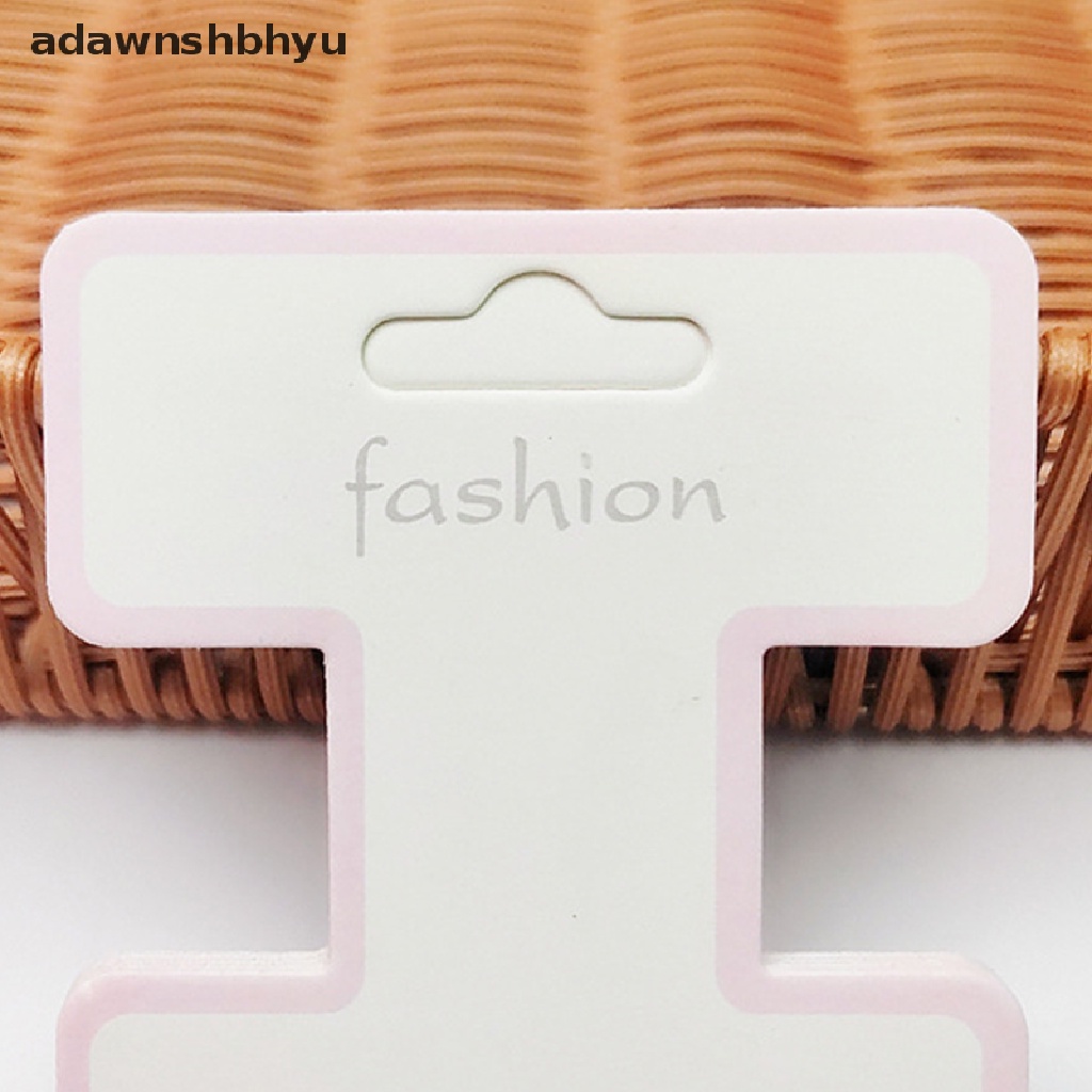 Set 50 Thẻ Treo Trưng Bày Kẹp Tóc Trang Sức Thủ Công DIY