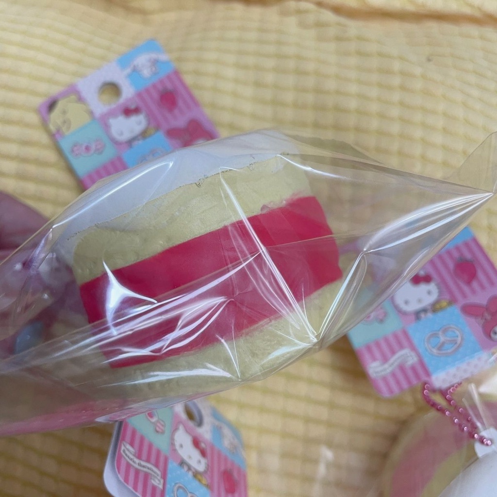 SANRIO Đồ Chơi Nắn Bóp Đàn Hồi Giảm Stress Hình Chú Chó Mèo