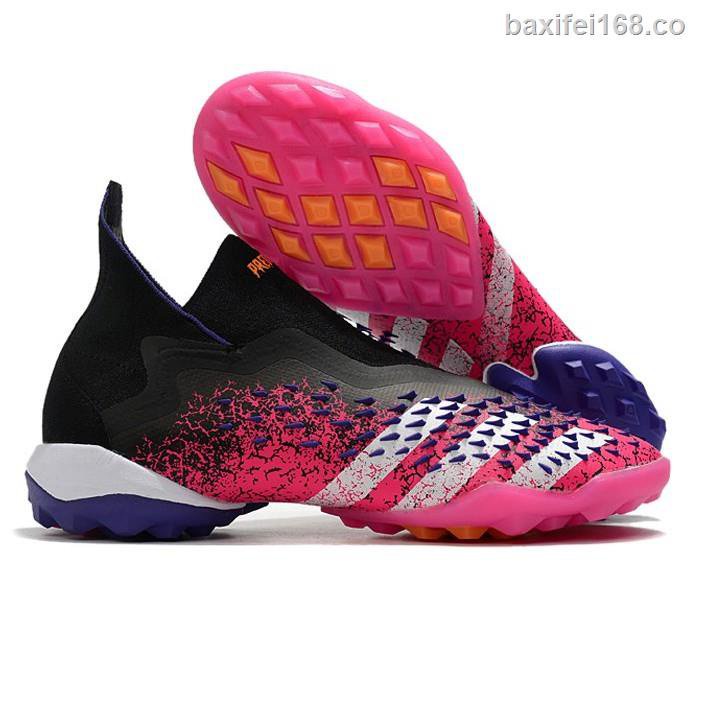 Giày Đá Bóng Adidas predator freak Chất Liệu Dệt Kim Thoáng Khí Chống Thấm Nước