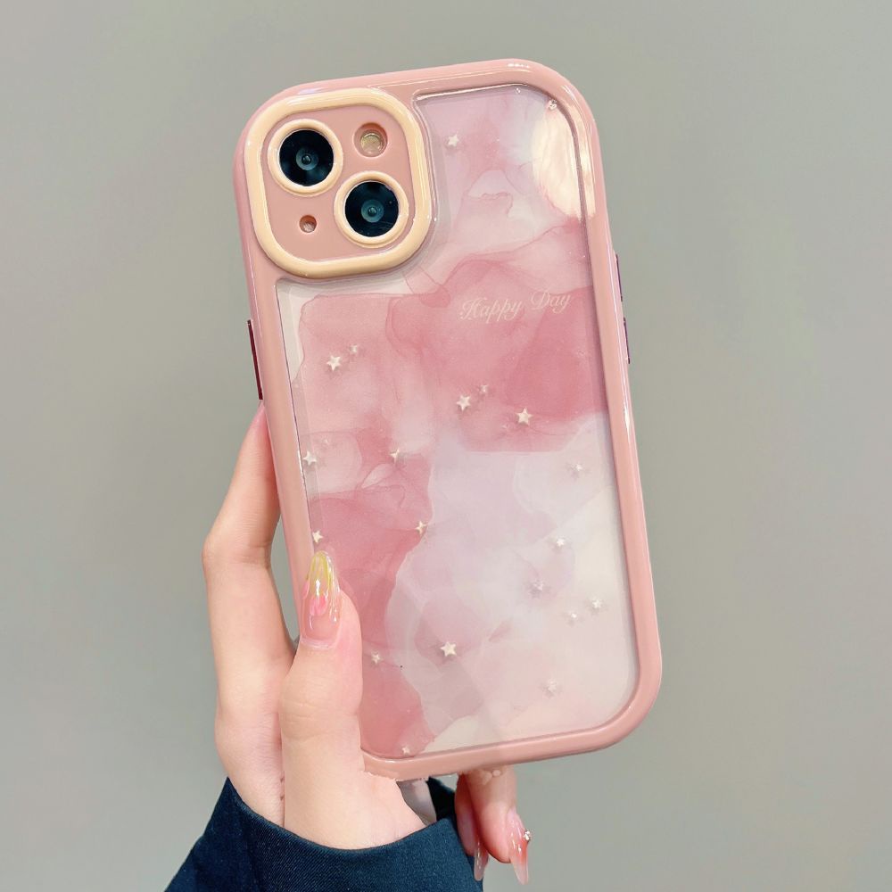 Ốp Điện Thoại TPU Mềm Chống Sốc Màu Gradient Cho IPhone 11 12 13 14 Pro Max XR XS Max
