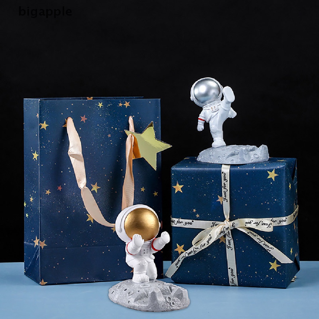 Bigapple Giá Đỡ Điện Thoại Hình Phi Hành Gia Bằng Resin Resin Phong Cách Bắc Âu RDG