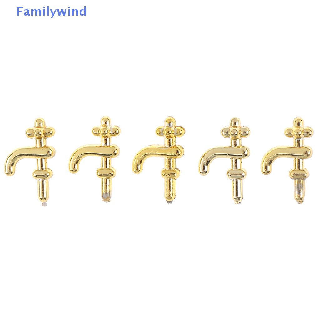 Set 12 Vòi Nước Mini Tỉ Lệ 1: 12 Trang Trí Nhà Búp Bê