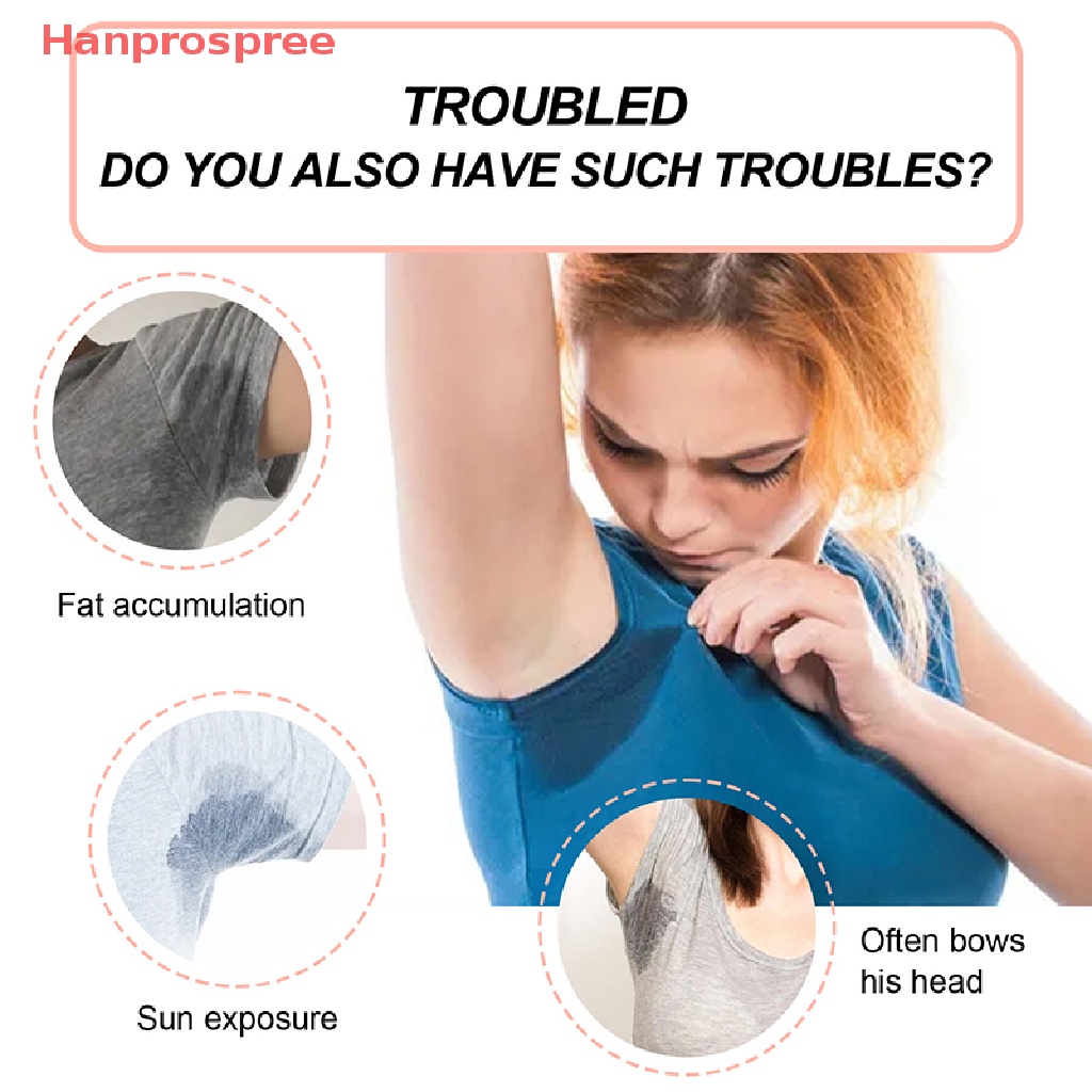 Bộ 20 Miếng Đệm Thấm Hút Mồ Hôi Vùng Da Dưới Cánh Tay Hanprospree