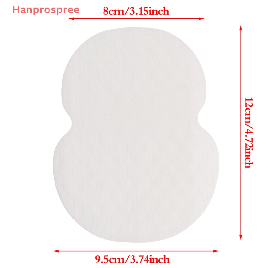 Bộ 20 Miếng Đệm Thấm Hút Mồ Hôi Vùng Da Dưới Cánh Tay Hanprospree