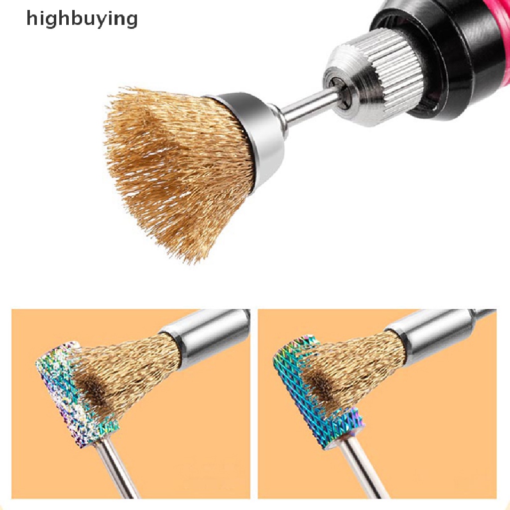 1 Cọ Sợi Đồng Làm Sạch Móng Tay 3 / 32 &quot;