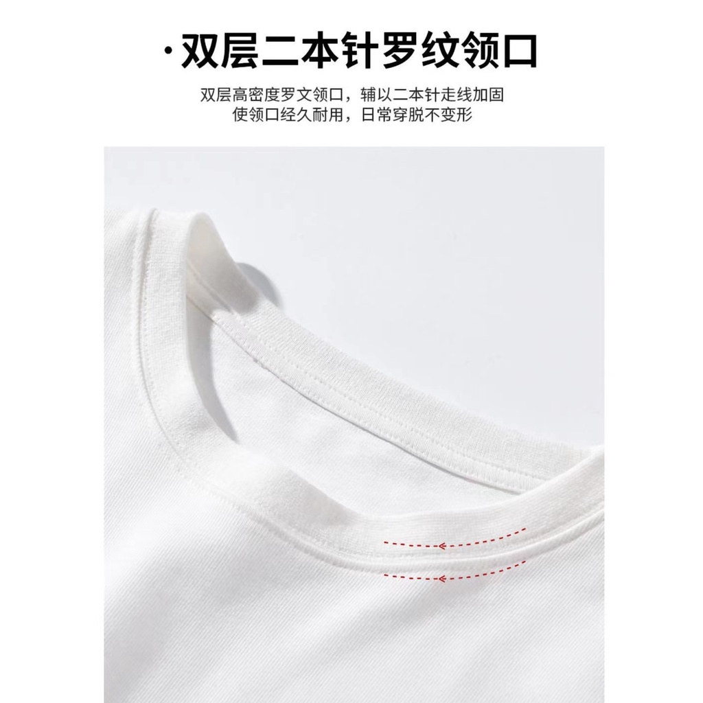 Áo Thun 100% Cotton Tay Ngắn Phong Cách Thời Trang Đường Phố Cho Nam Và Nữ