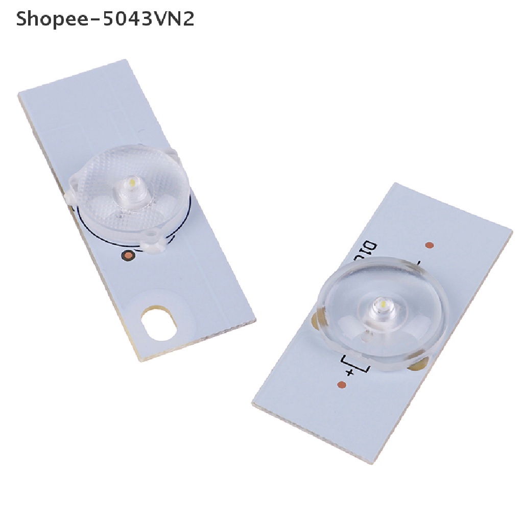 Bộ 2 Đèn LED SMD 20 X 6V Có Thanh Lọc Ống Kính Quang Học Dùng Để Sửa Chữa TV LED 32-65 inch
