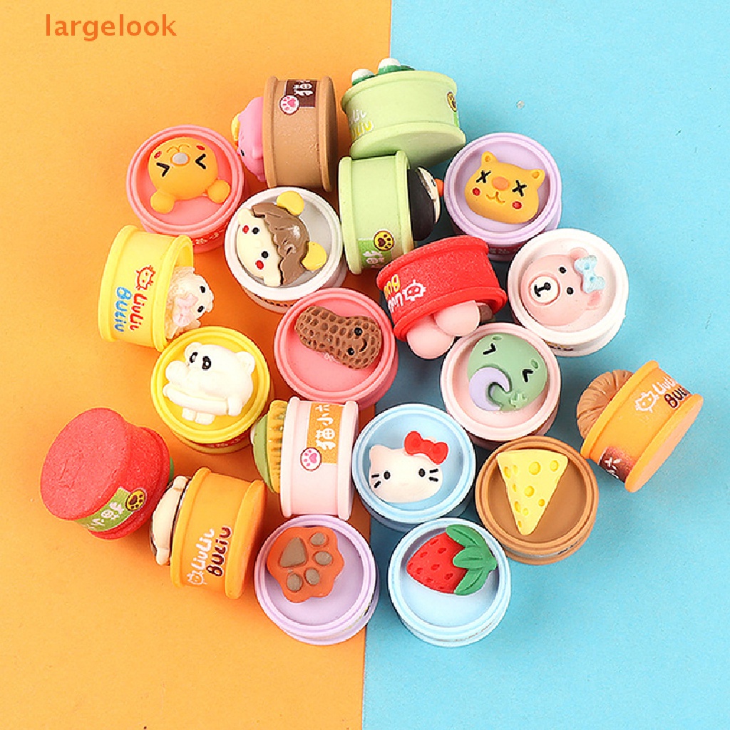 Set 5 / 10 Đồ Chơi Đóng Hộp Họa Tiết Hoạt Hình Cho Nhà Búp Bê 1: 6