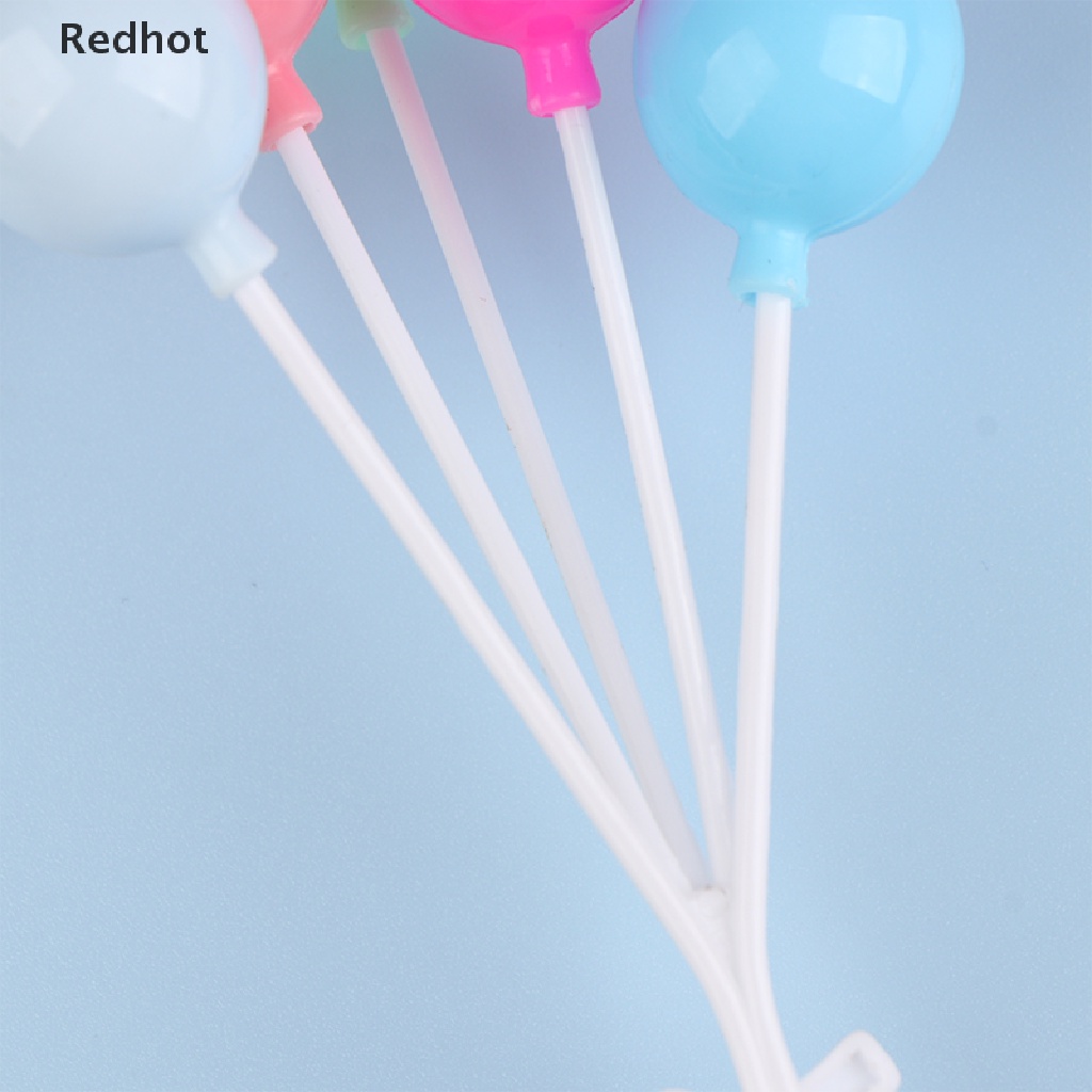 1 Set Bong Bóng Nhiều Màu Trang Trí Vườn Nhà Búp Bê