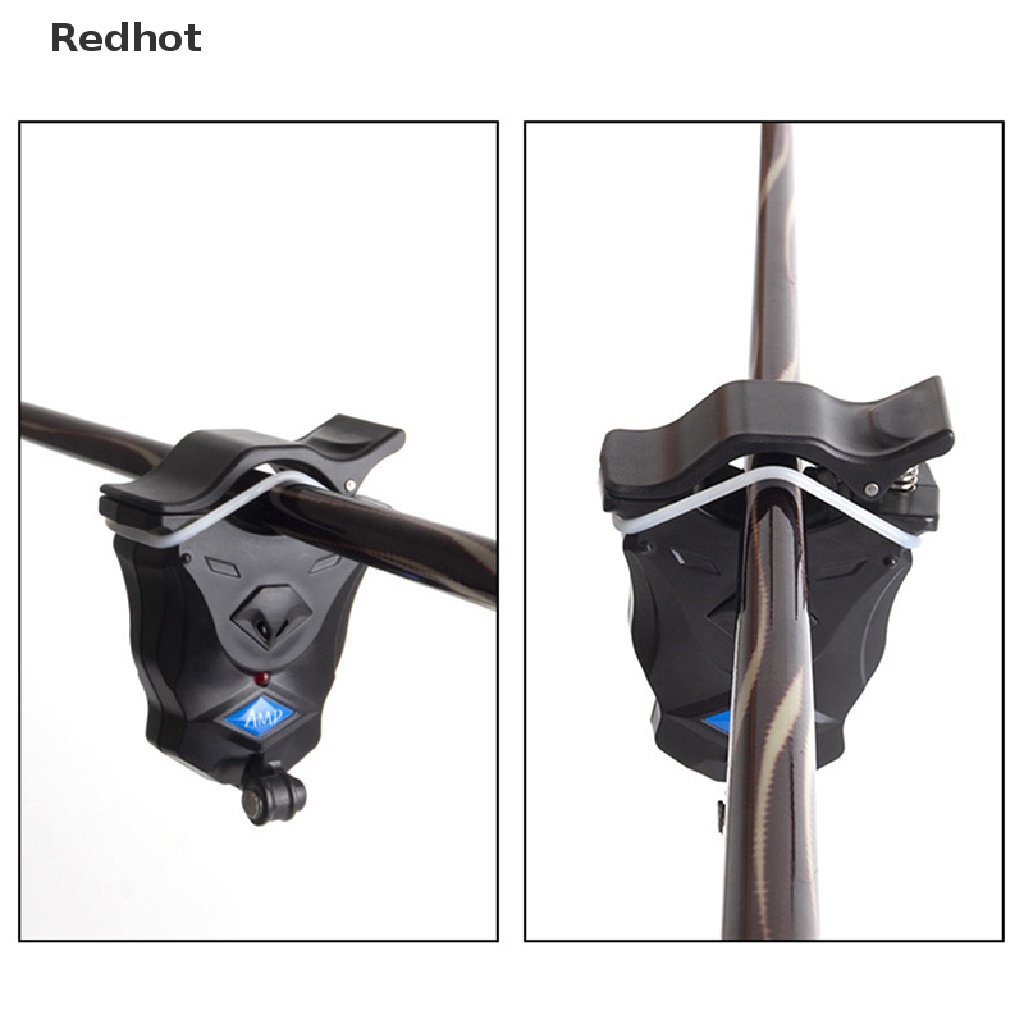 &lt; Redhot &gt; Chuông Báo Cá Cắn Câu Điện Tử Có Đèn LED Ban Ngày Báo Hiệu Cá Cắn Câu