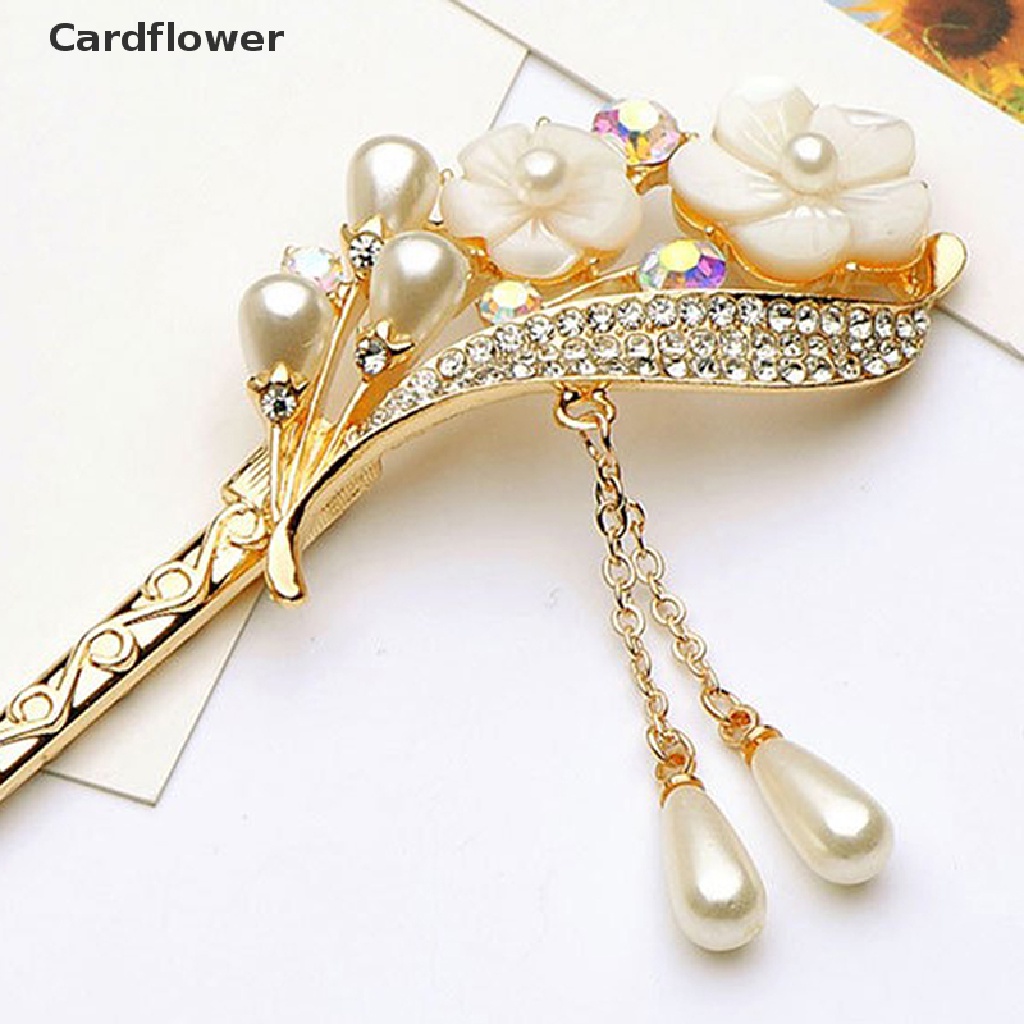 1 Trâm Cài Tóc Kim Loại Đính Đá Phong Cách Trung Hoa Cổ Điển