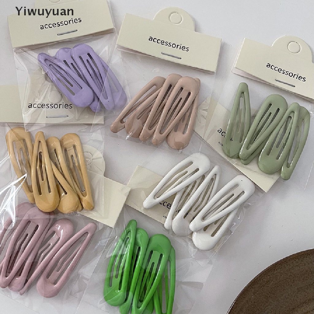 Bộ 5 Kẹp Tóc Hình Giọt Nước Dễ Thương Cho Bé Gái