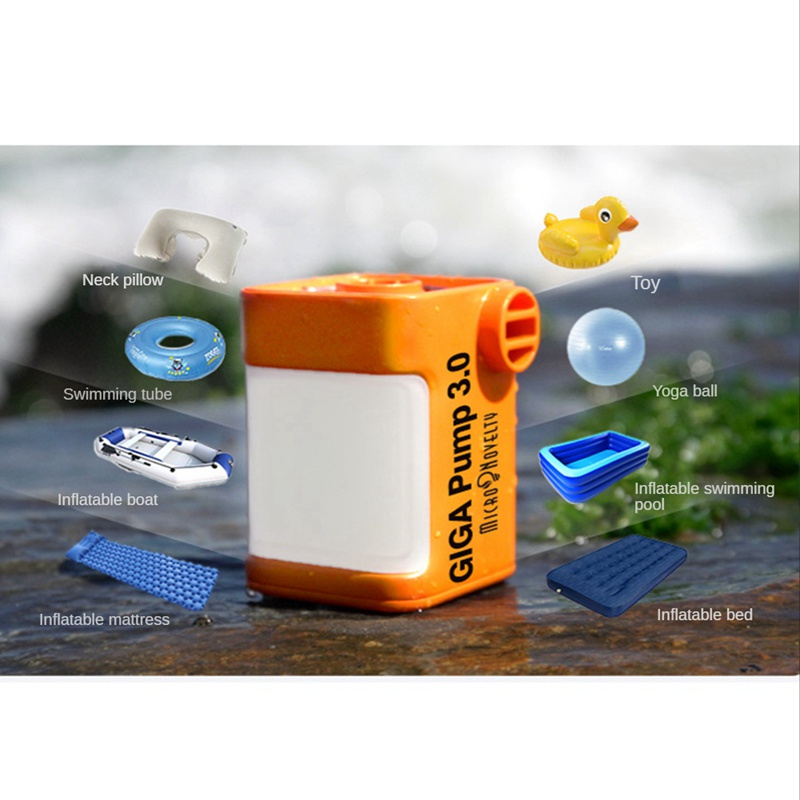 Máy Bơm Hơi Cho Phao Bơi Sạc Cổng USB Tiện Dụng Và Bền