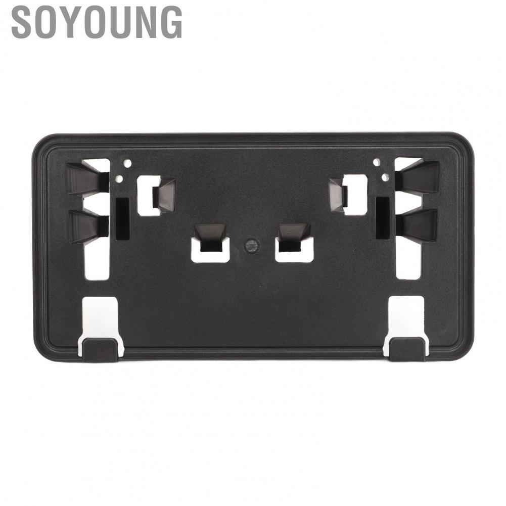 Soyoung Bumper License Plate Bracket  ML3Z 17A385 BB Scratch Resistant Precise Exquisite Craftsmanship Front Perfect Fit for Car