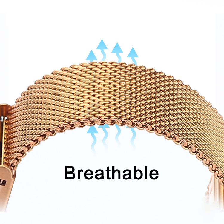 Dây Đeo Đồng Hồ Bằng Thép Không Gỉ 8 / 10 / 12 / 14 / 16 / 18 / 20 / 22 / 24mm