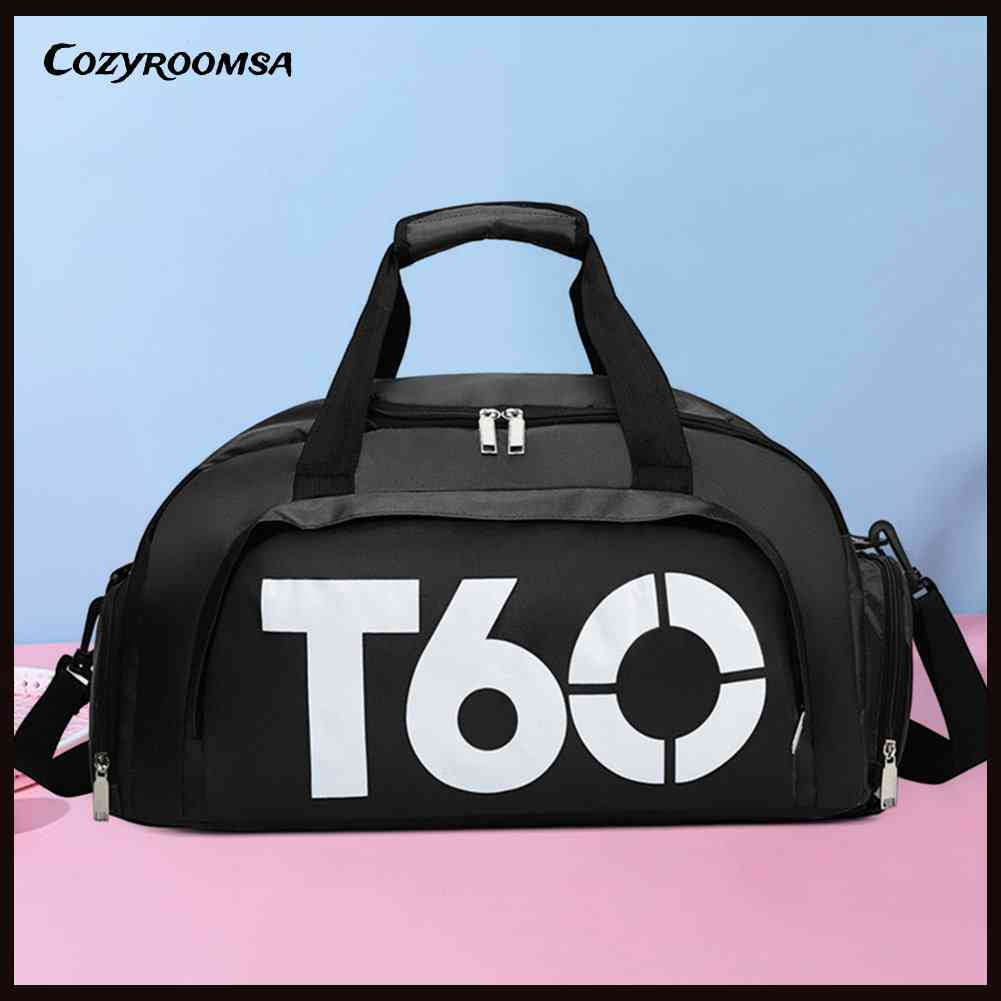 Túi Đựng Đồ Tập Thể Thao Sức Chứa Lớn Chia Ngăn Khô / Ướt Tiện Dụng Cho Nam Và
