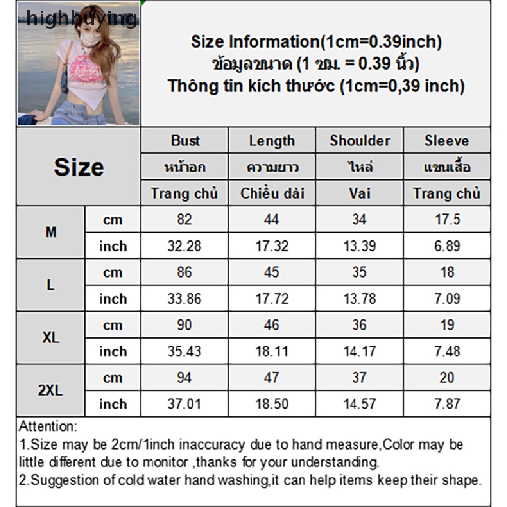 Áo Thun Lửng Ngắn Tay Cổ Tròn In Họa Tiết Phong Cách Retro Cho Nữ