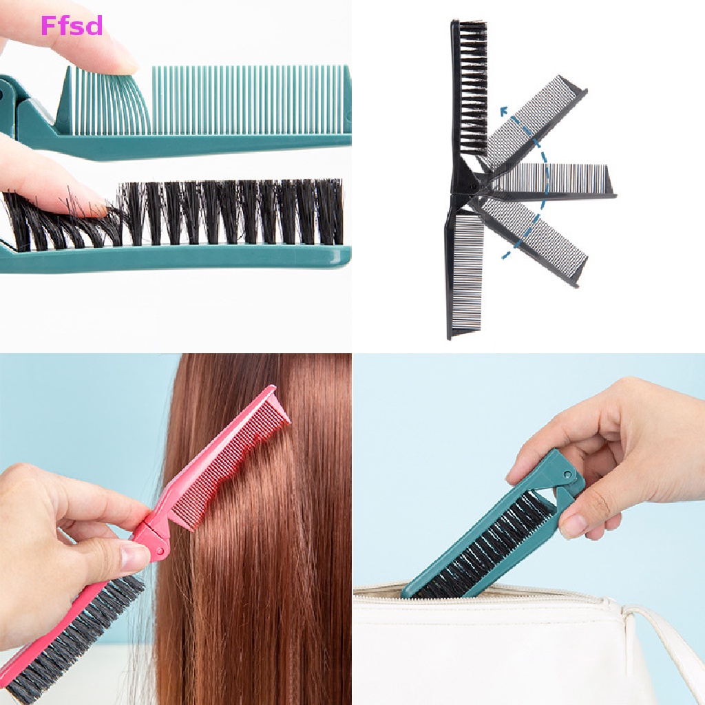 1 Lược Chải Tóc Massage Da Đầu Chống Tĩnh Điện Thiết Kế Nhỏ Gọn