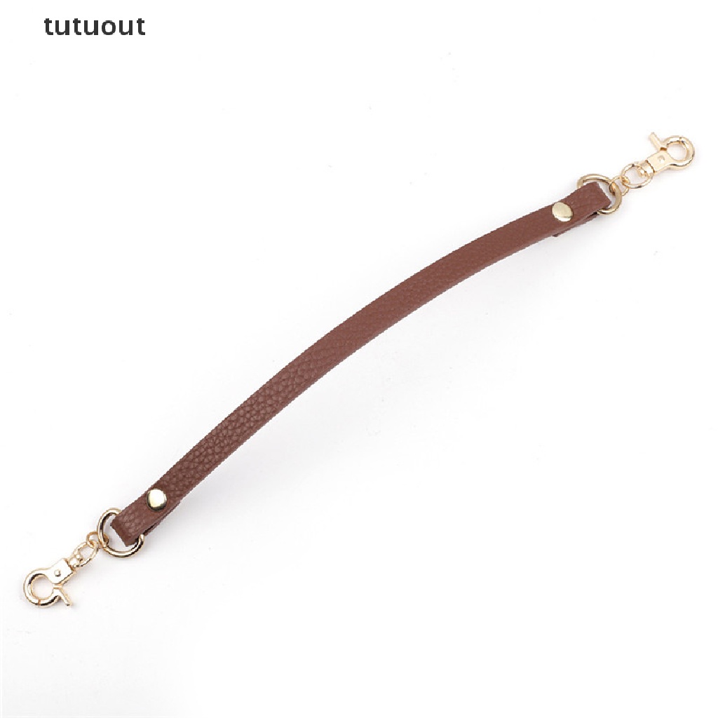 Dây Đeo Túi Xách Bằng Da Pu Có Khóa Vàng Thay Thế Tiện Dụng
