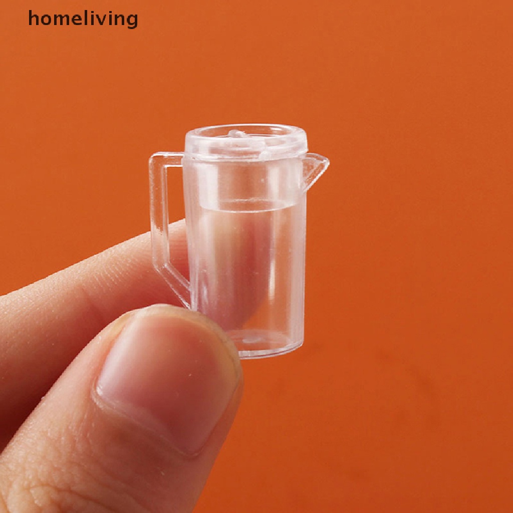 Bộ 5 Cốc Nước Trong Suốt Dùng Trang Trí Nhà Búp Bê 1: 12