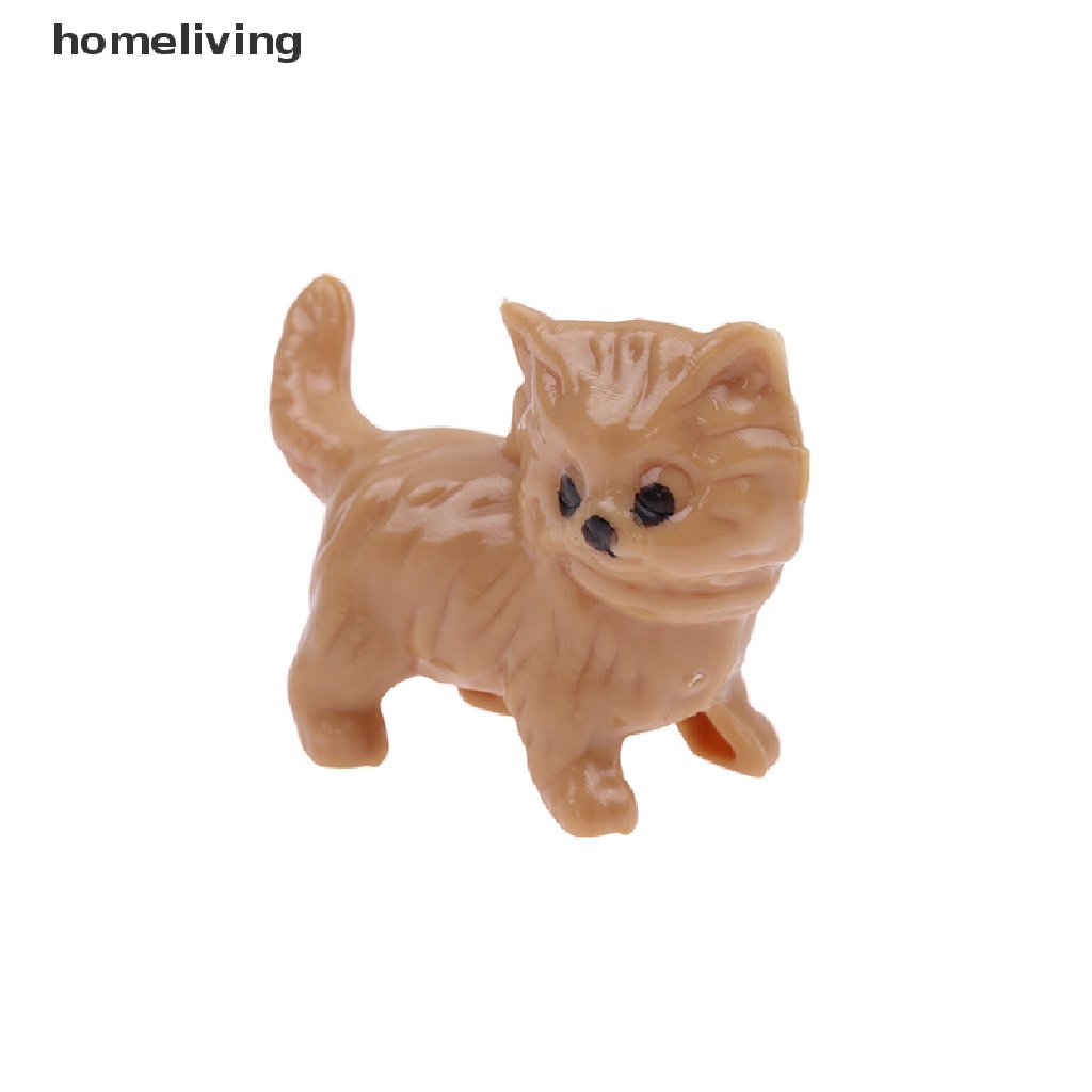 1 Bộ Mô Hình Chó Mèo Mini Tỉ Lệ 1: 12 Trang Trí Nhà Búp Bê