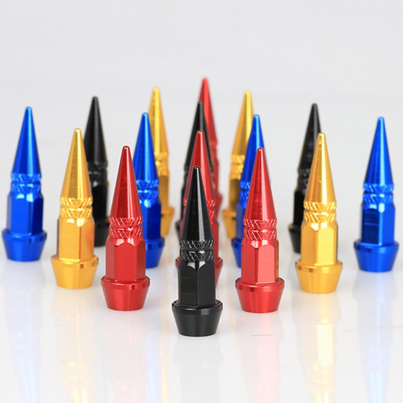 Nắp Van Bánh Xe Hơi / Xe Máy Đầu Nhọn Bằng Hợp Kim Sáng Tạo