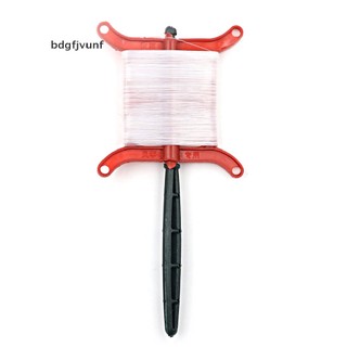 Cuộn dây thả diều polyester màu trắng dài 50m