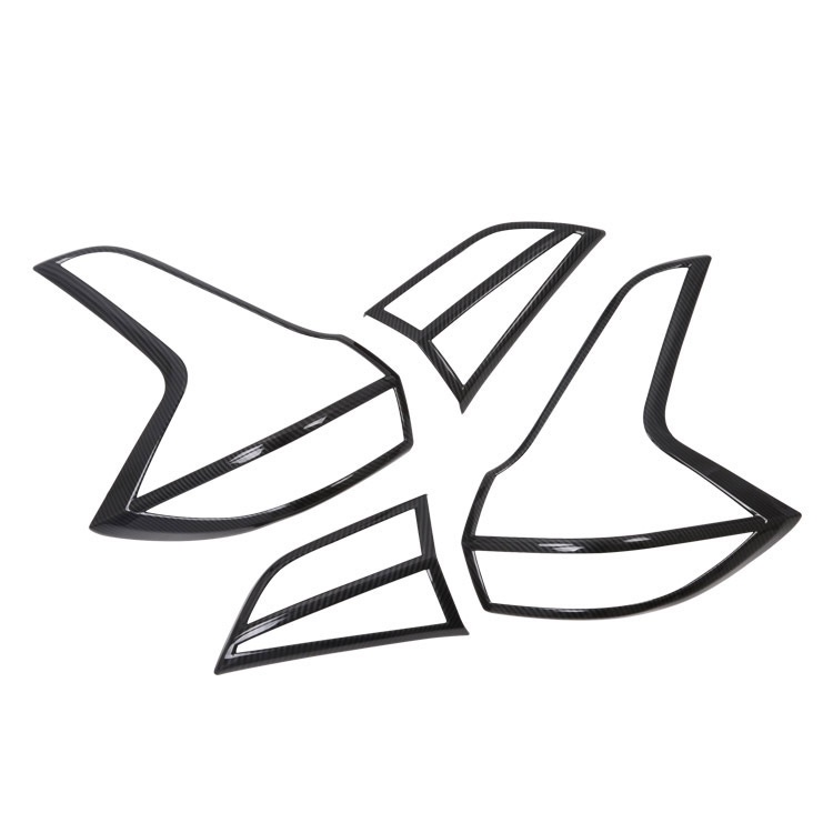 Miếng Dán Màu Đen Nhám In Họa Tiết Sợi Carbon Trang Trí Nắp Bình Xăng Xe Hơi Mitsubishi Xpander 2020 2021 2022 2023