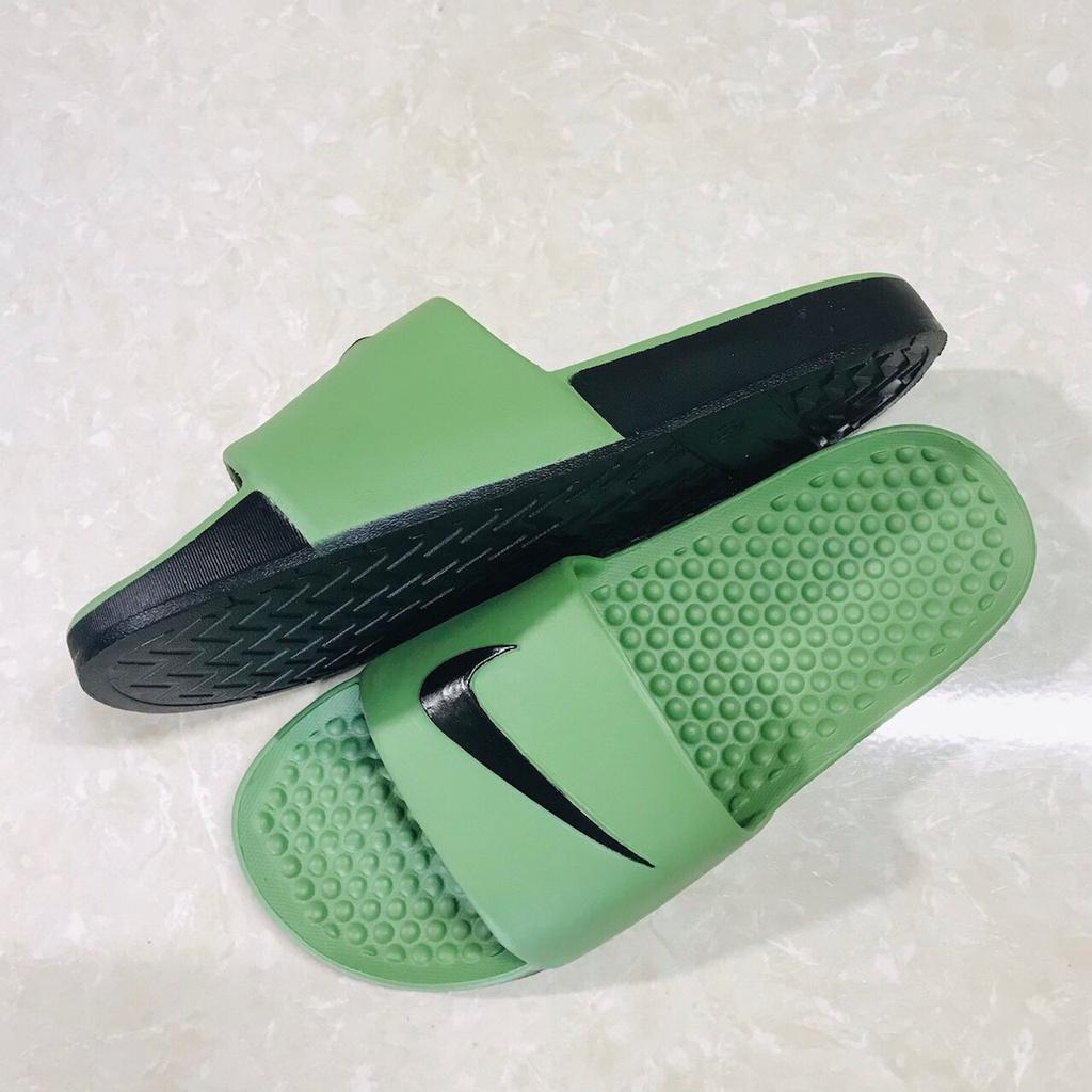 Dép đúc nguyên khối logo Nike siêu nhẹ siêu bền trống nước đi được vài năm hàng mới 100% full box bill